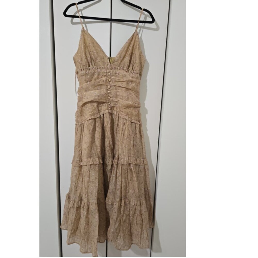 ✨  Storia‎ Floral Tiered Maxi Dress | Tencel Blend | New ✨ - Picture 2 of 4